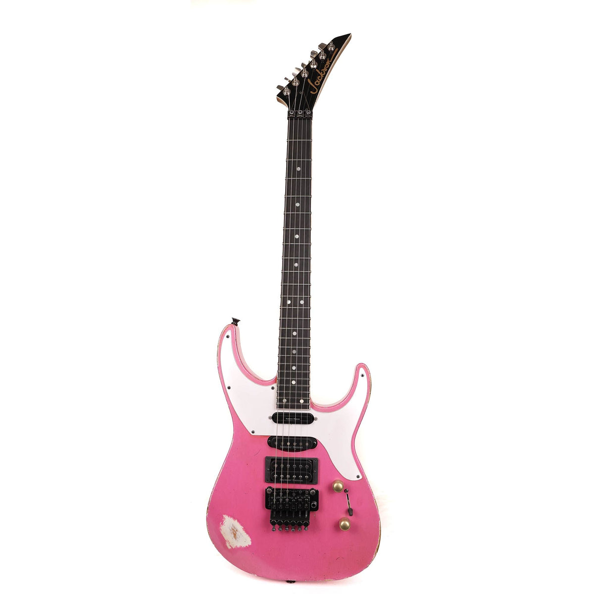 Jackson Custom Shop SL Soloist 3S-V HSS Platinum Pink — 2