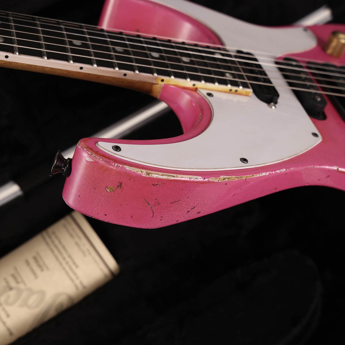 Jackson Custom Shop SL Soloist 3S-V HSS Platinum Pink — 7