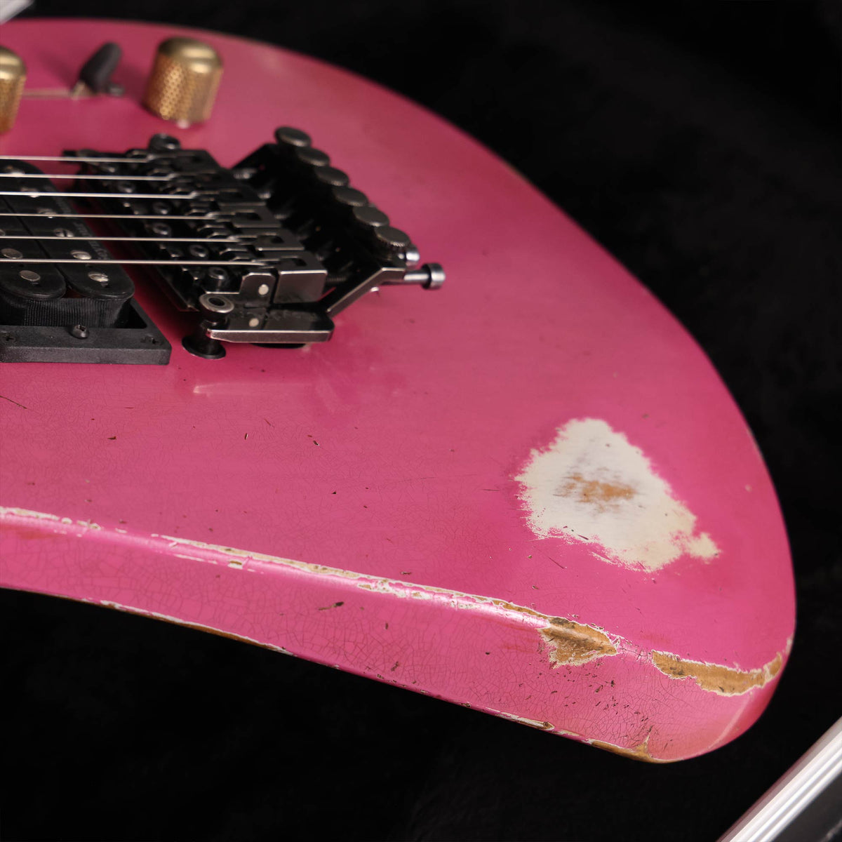 Jackson Custom Shop SL Soloist 3S-V HSS Platinum Pink — 8