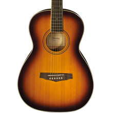 Ibanez PN15 Parlor Size Acoustic Guitar Brown Sunburst Used