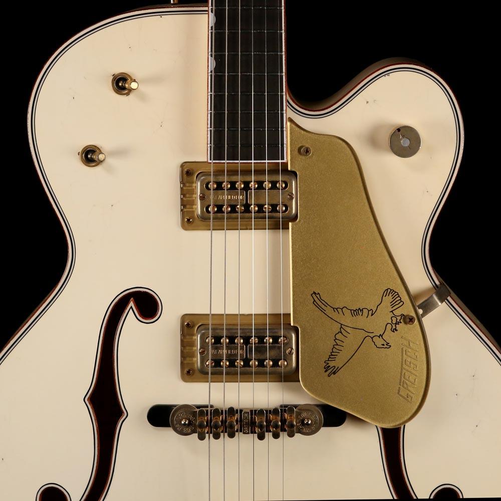 Gretsch Custom Shop '59 White Falcon Relic Masterbuilt Stephen Stern — 6