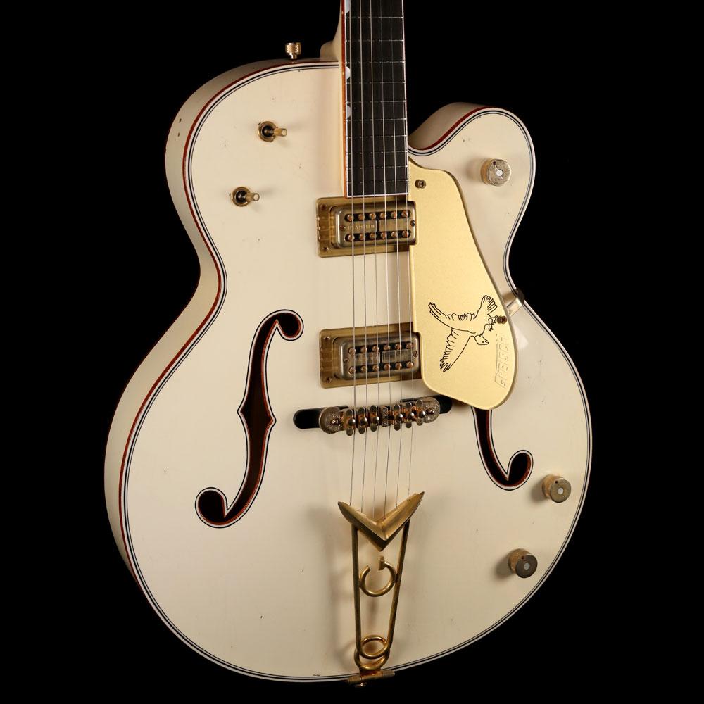 Gretsch Custom Shop '59 White Falcon Relic Masterbuilt Stephen Stern — 7