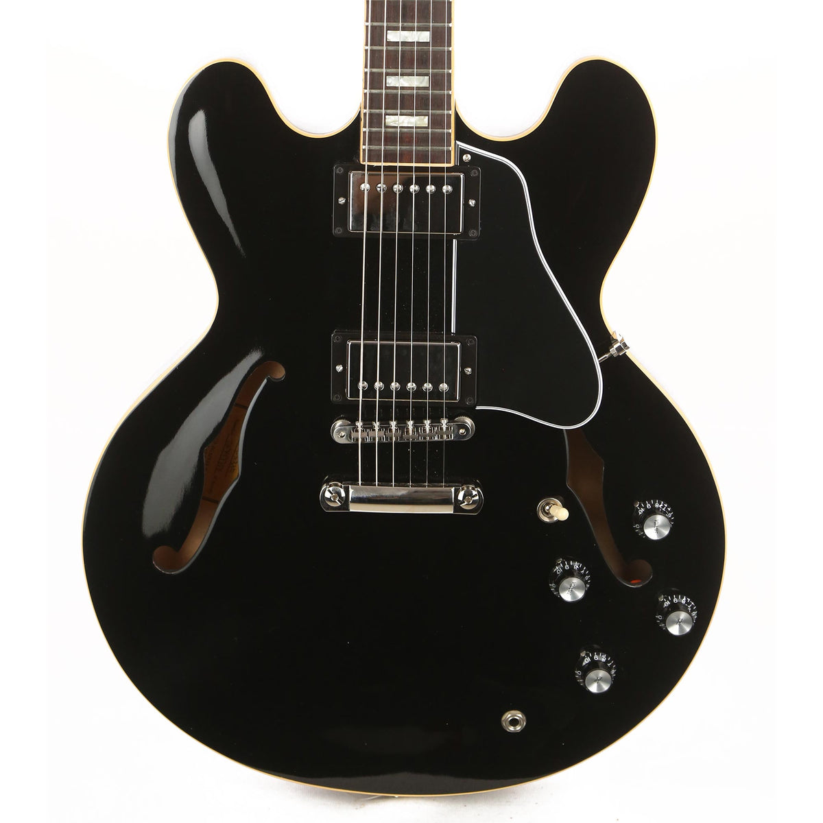 Gibson ES-335 Traditional Semi-Hollow Guitar Ebony 2017 — 1