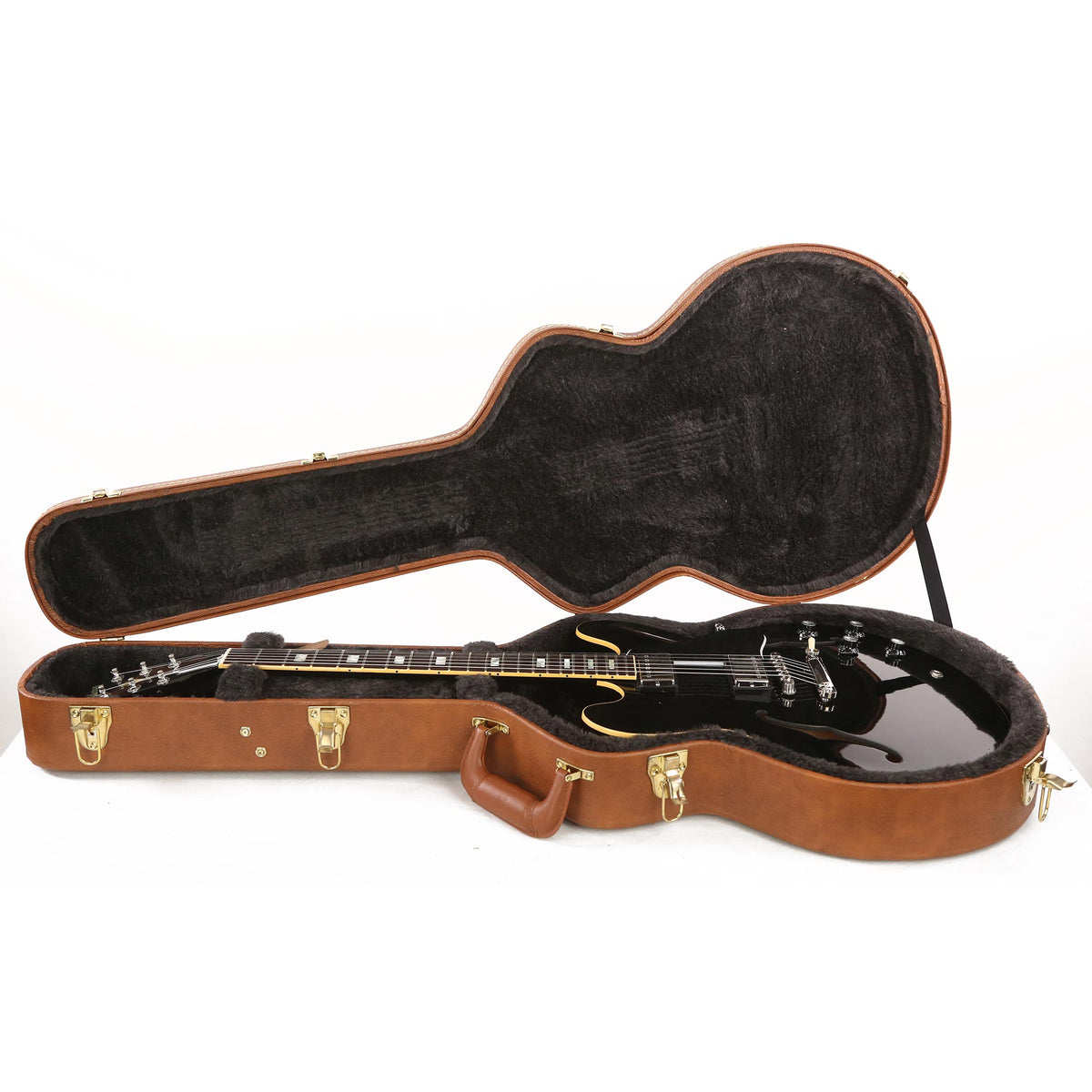 Gibson ES-335 Traditional Semi-Hollow Guitar Ebony 2017 — 8