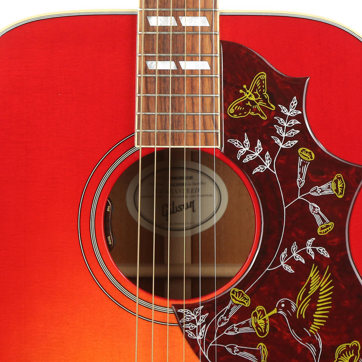 Gibson Hummingbird Standard Acoustic-Electric Vintage Cherry Sunburst 2020 — 7