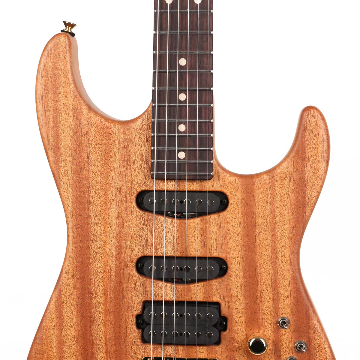 Tom Anderson Pro Am Mahogany Satin Natural with Switcheroo System 2023 — 6