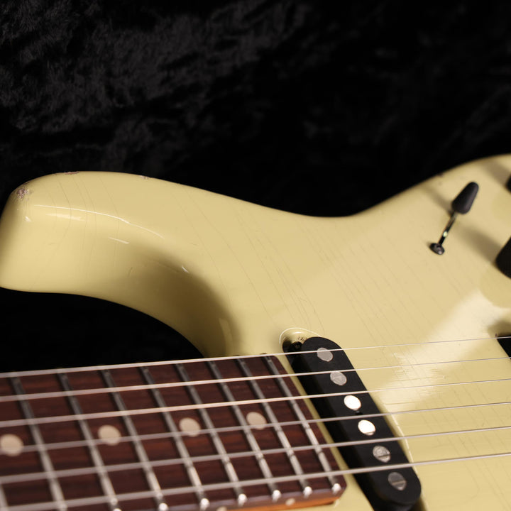 Tom Anderson Pro Am In-Distress Mellow Yellow