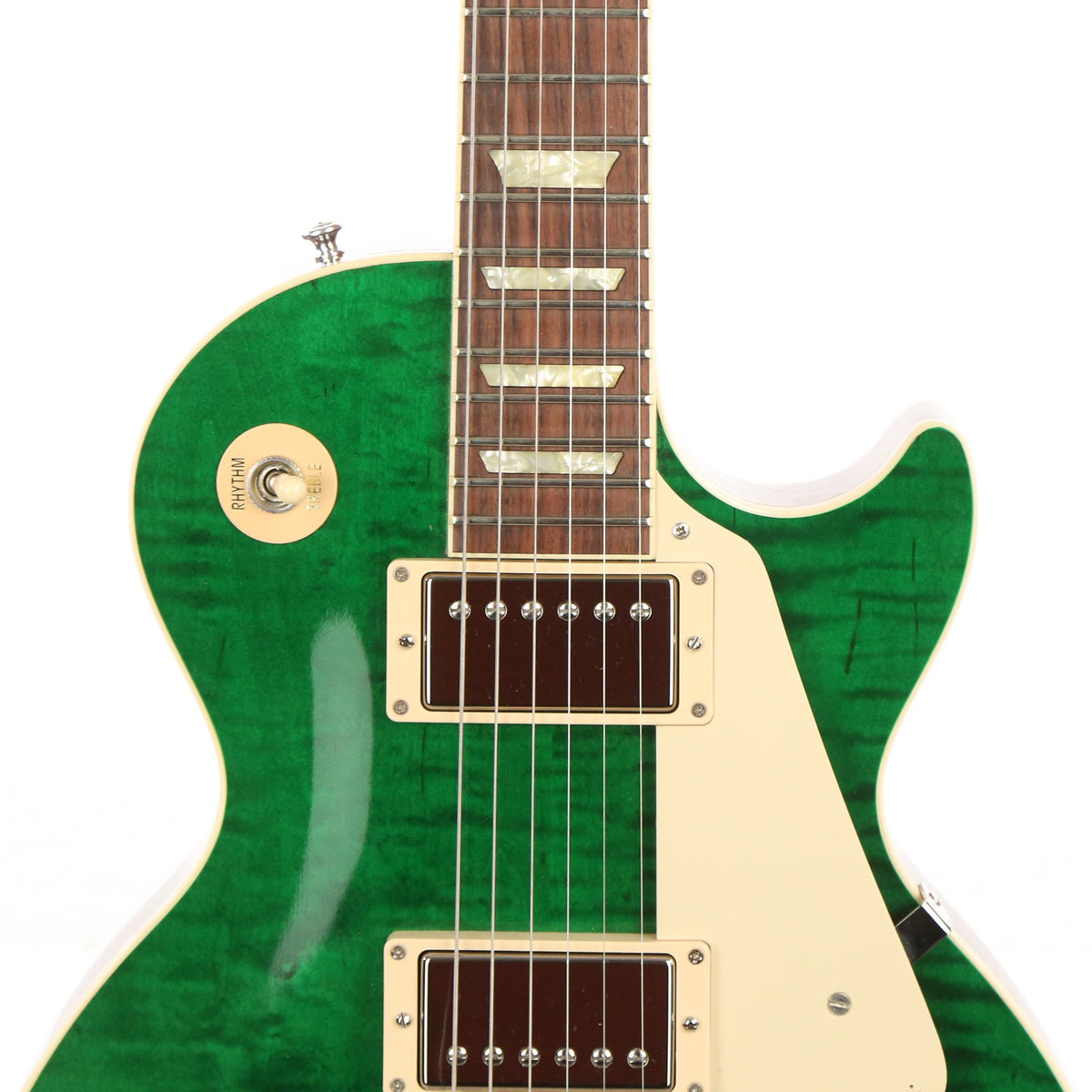 Gibson Custom Shop Modern Les Paul Standard Trans Green 2017 — 6