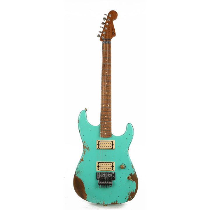 Charvel Custom Shop San Dimas Nitro Aged Roasted Alder Seafoam Green 2018