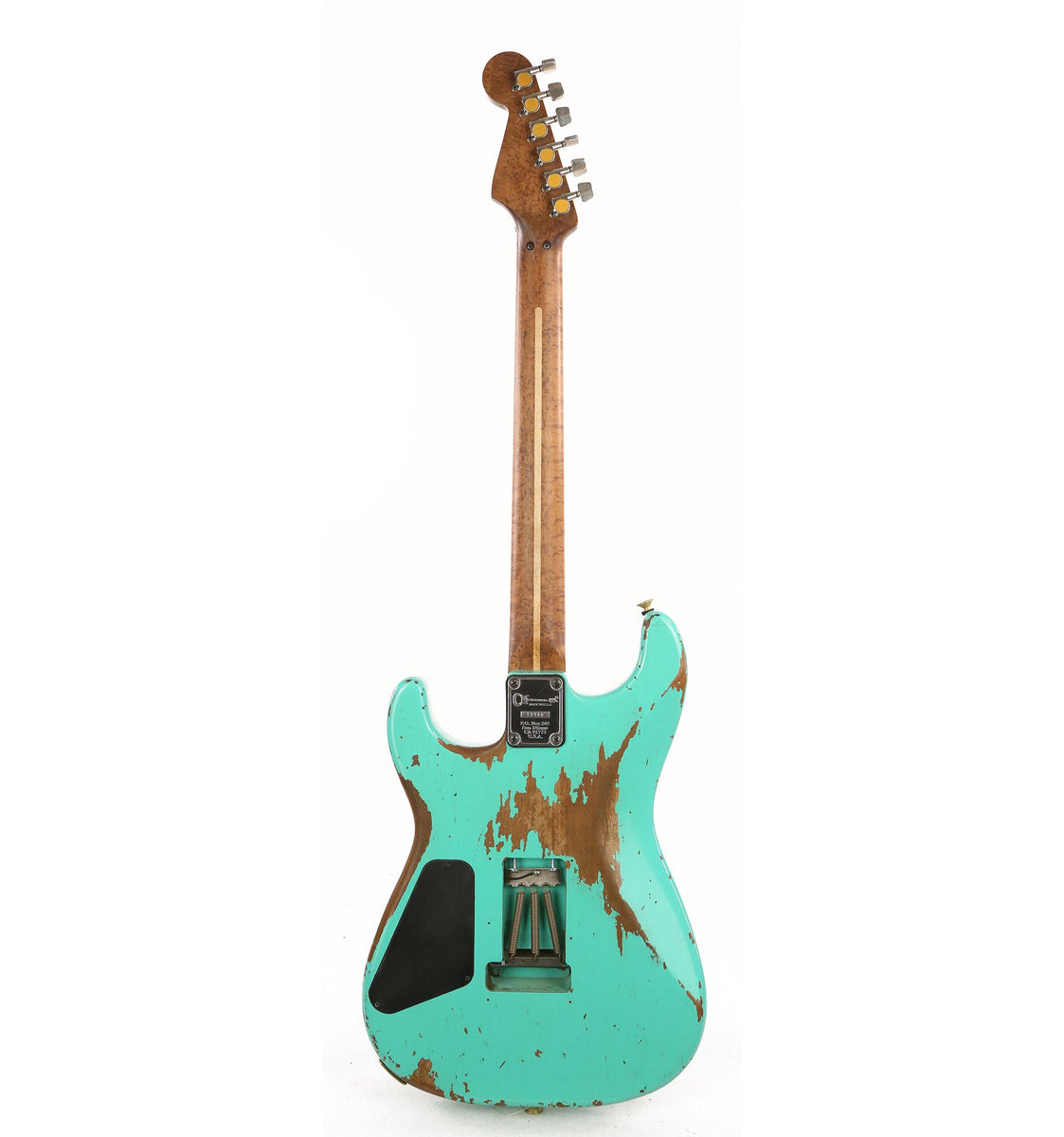 Charvel Custom Shop San Dimas Nitro Aged Roasted Alder Seafoam Green 2018 — 3