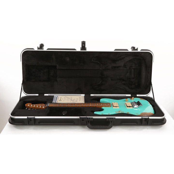 Charvel Custom Shop San Dimas Nitro Aged Roasted Alder Seafoam Green 2018