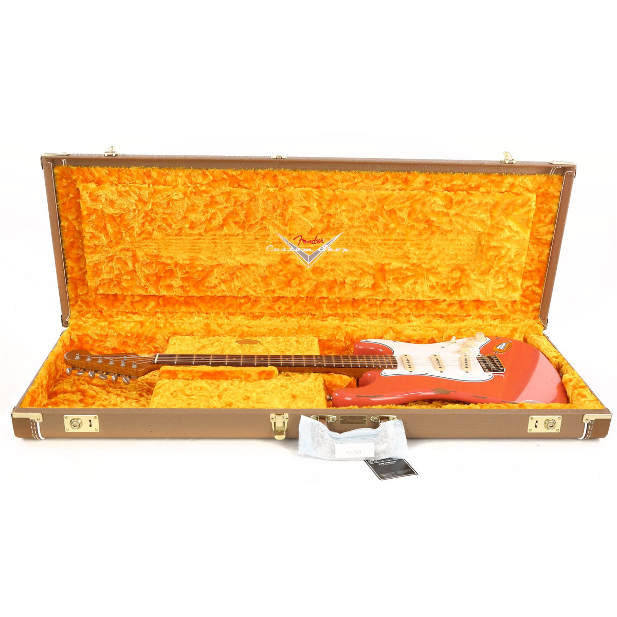 Fender Custom Shop Limited Edition Tomatillo Stratocaster Relic Aged Tahitian Coral 2019 — 9