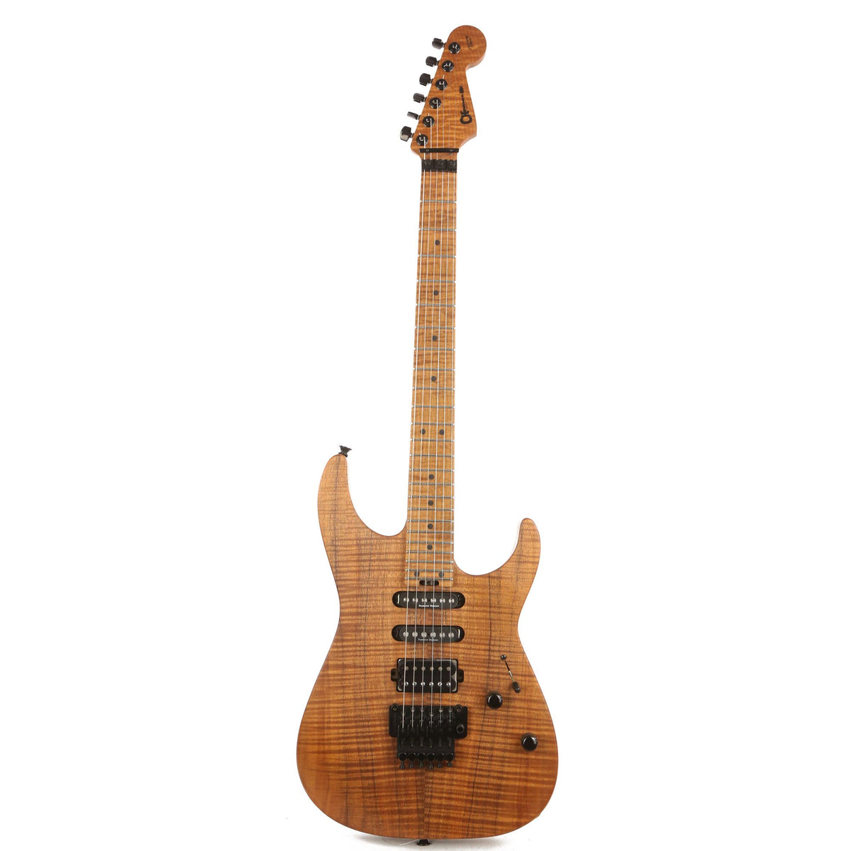 Charvel Custom Shop Dinky HSS Flame Koa 2015 — 2