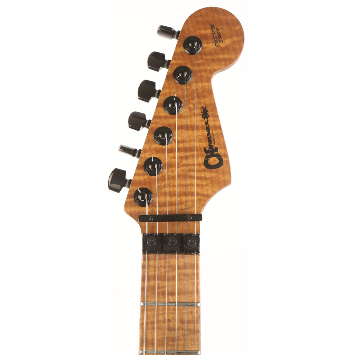 Charvel Custom Shop Dinky HSS Flame Koa 2015 — 4