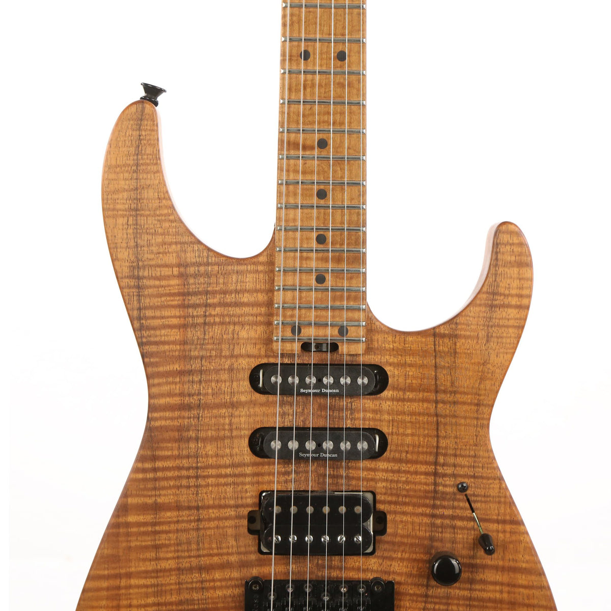 Charvel Custom Shop Dinky HSS Flame Koa 2015 — 6