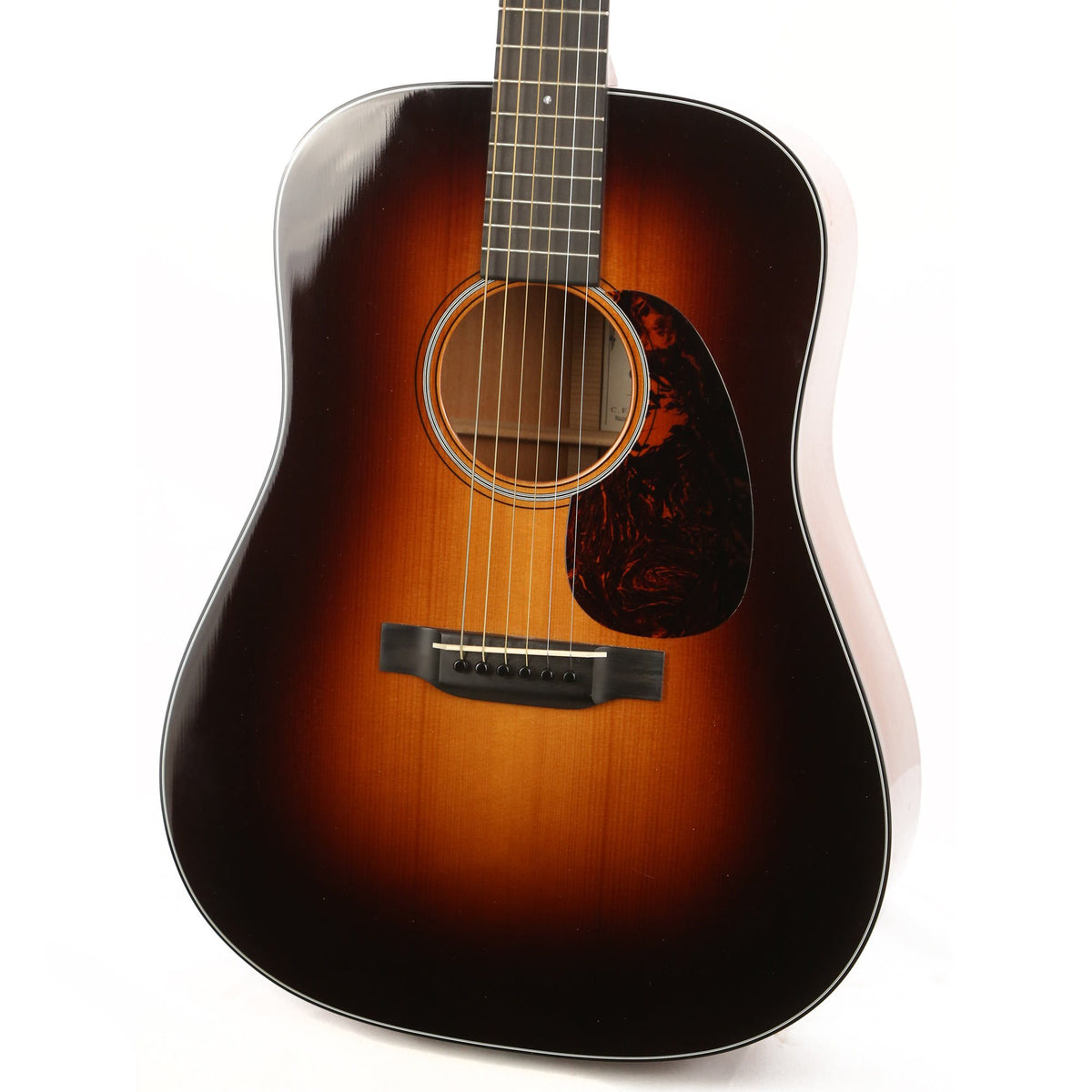 Martin D-18GE Golden Era Acoustic Sunburst 2013 — 7
