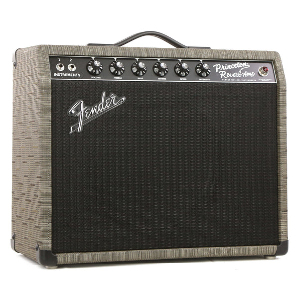 Fender '65 Princeton FSR Chilewich Charcoal 1x12 Combo Amplifier Used