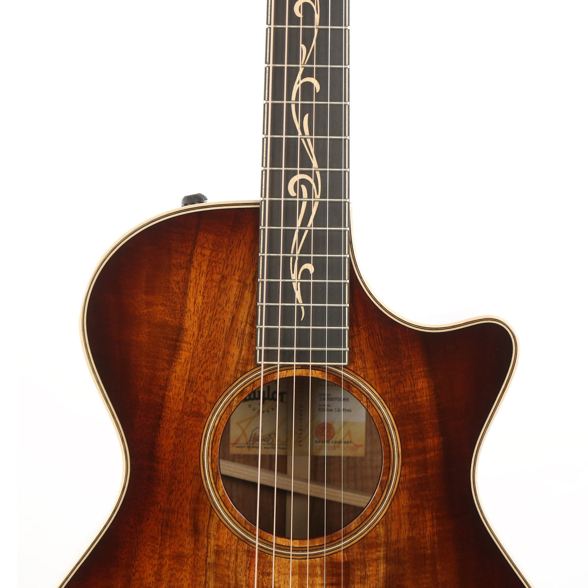 Taylor K22ce 12-Fret Koa Acoustic-Electric Shaded Edgeburst Used — 6