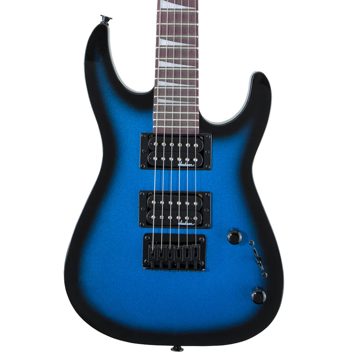Jackson JS Series Minion Dinky JS1X Metallic Blue Burst