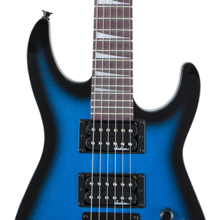 Jackson JS Series Minion Dinky JS1X Metallic Blue Burst