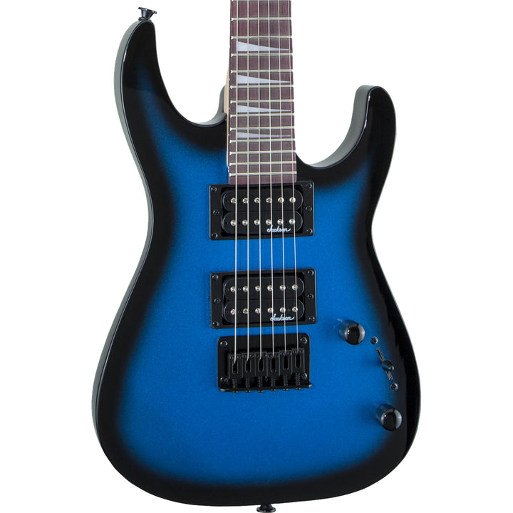 Jackson JS Series Minion Dinky JS1X Metallic Blue Burst