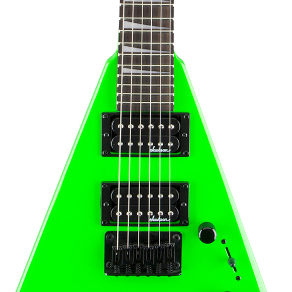 Jackson JS Series RR Minion JS1X Neon Green Used | The Music Zoo