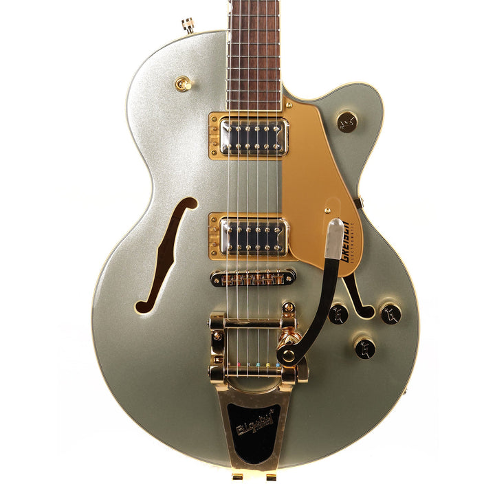 Gretsch G5655TG Electromatic Center Block Jr. Single-Cut with Bigsby and Gold Hardware Aspen Green
