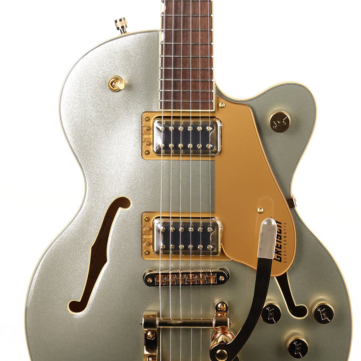 Gretsch G5655TG Electromatic Center Block Jr. Single-Cut with Bigsby and Gold Hardware Aspen Green