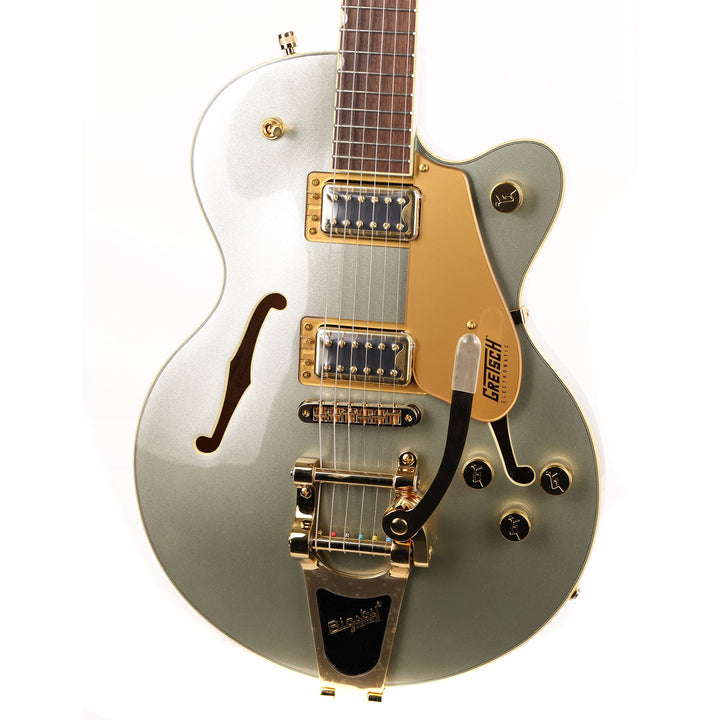 Gretsch G5655TG Electromatic Center Block Jr. Single-Cut with Bigsby and Gold Hardware Aspen Green