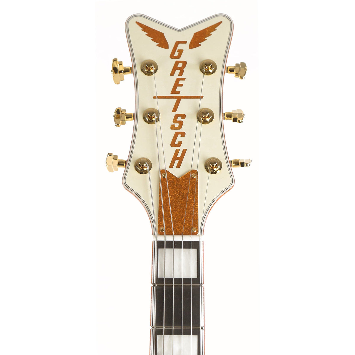 Gretsch G6136T-MGC Michael Guy Chislett Signature Falcon Vintage White — 4
