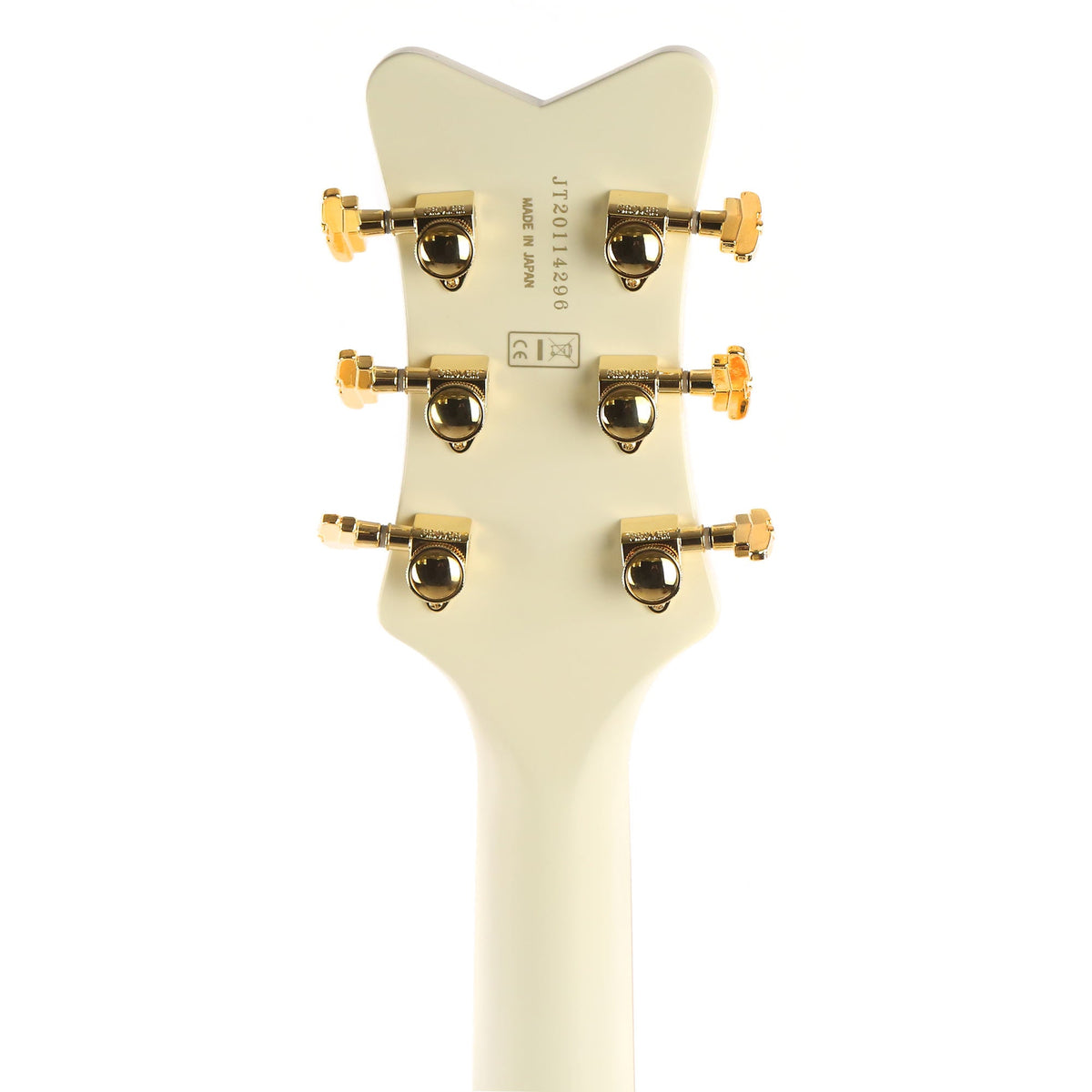 Gretsch G6136T-MGC Michael Guy Chislett Signature Falcon Vintage White — 5
