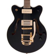 Gretsch G2655TG-P90 Limited Edition Streamliner Center Block Jr. with Bigsby and Gold Hardware Matte Black