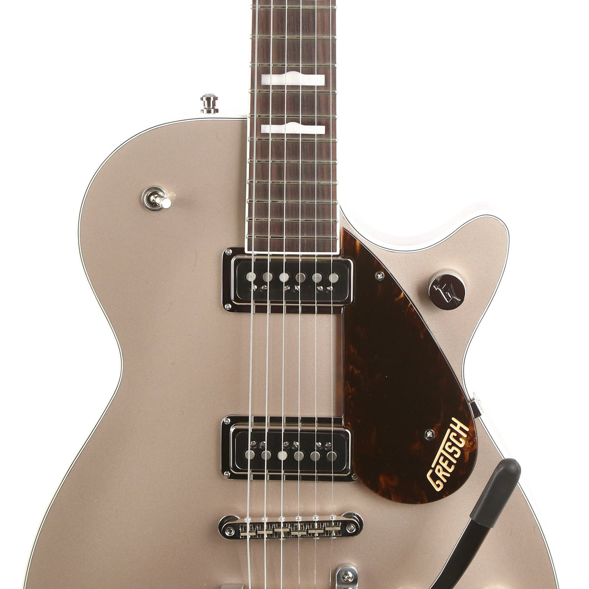 Gretsch G6128T Players Edition Jet DS with Bigsby Sahara Metallic Used — 6