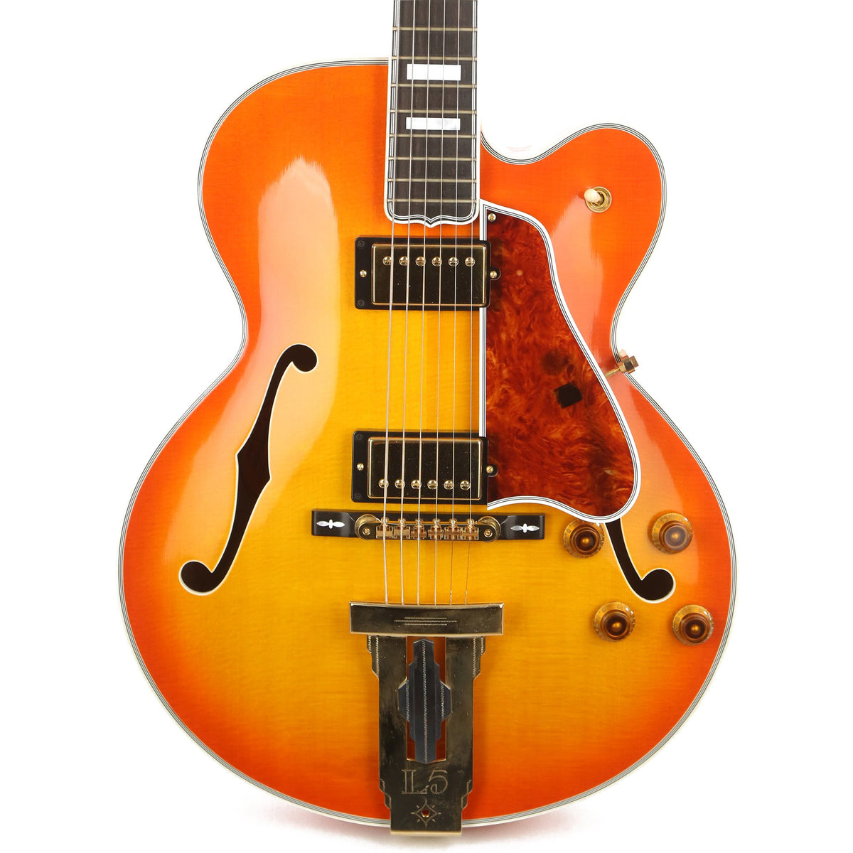 Gibson Custom Shop L-5 Signature Tangerine Burst 2003 — 1