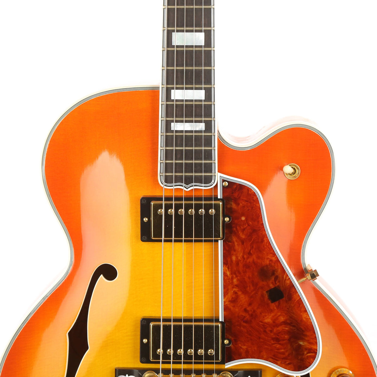 Gibson Custom Shop L-5 Signature Tangerine Burst 2003 — 6