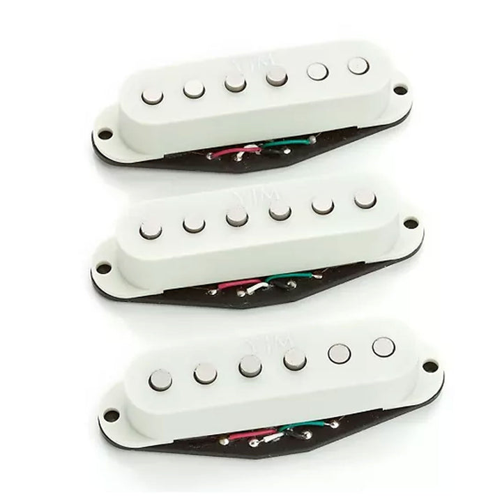 Seymour Duncan YJM Fury Strat Pickups White Covers Used