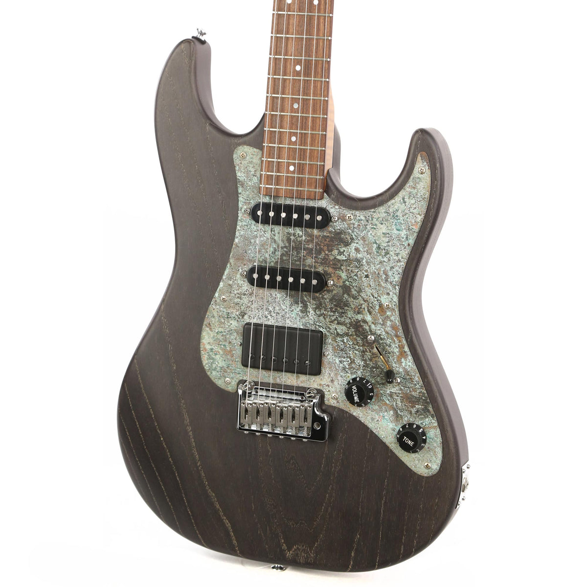 Patrick James Eggle The 96 HSS Guitar Black Grain — 7