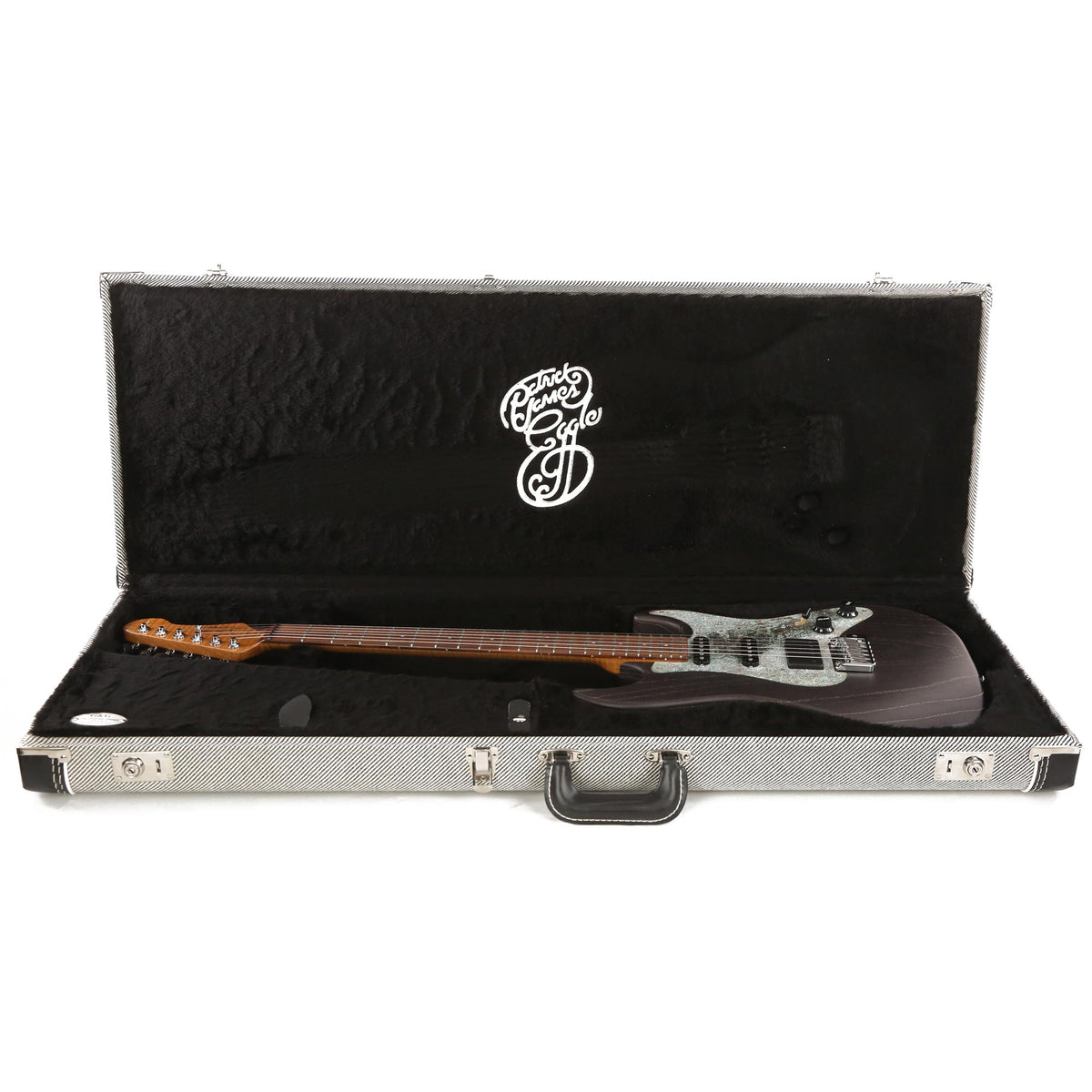 Patrick James Eggle The 96 HSS Guitar Black Grain — 8