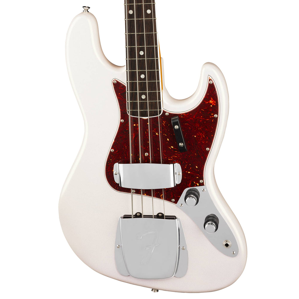 Fender 60th Anniversary 60s Jazz Bass Arctic Pearl | The Music Zoo