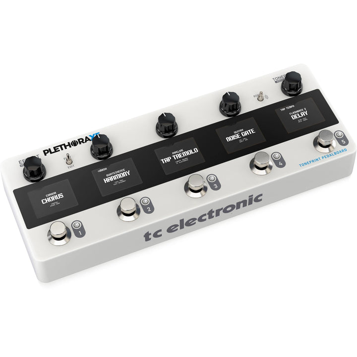 toneprint pedals TC Electronic Plethora X5 Multi-Effect TonePrint Pedal Board