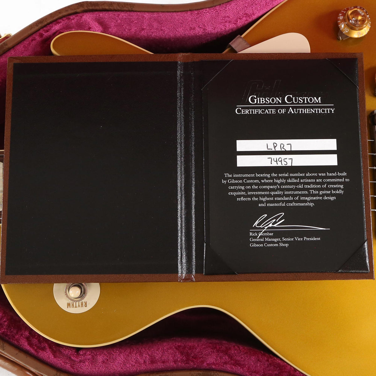 Gibson Custom Shop 1957 Les Paul Reissue Goldtop 2014 — 8