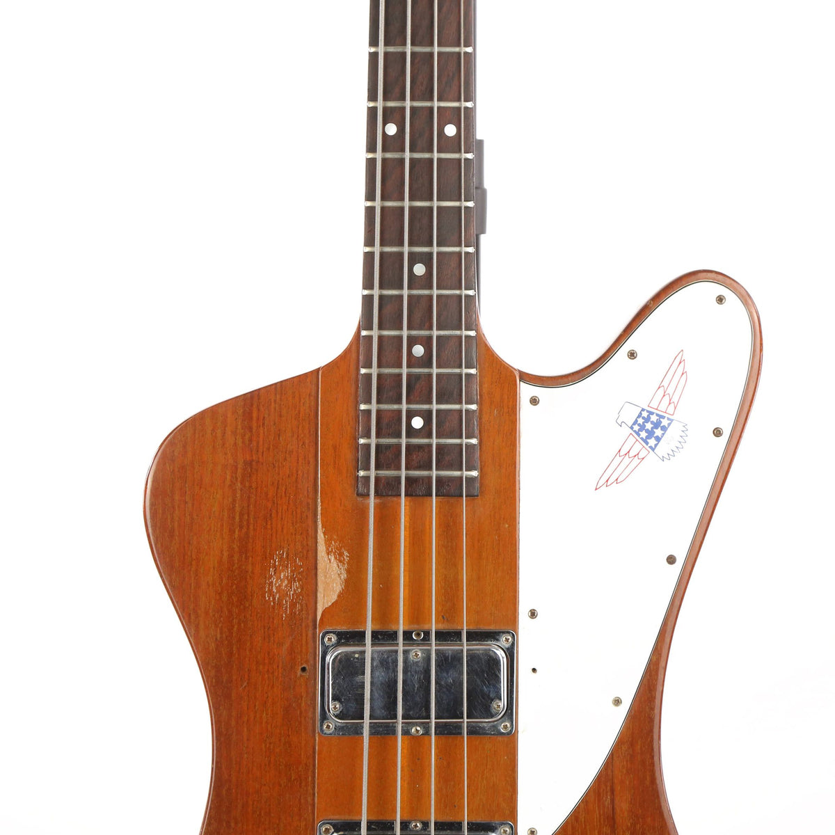 1976 Gibson Thunderbird Bicentennial Bass Natural — 6
