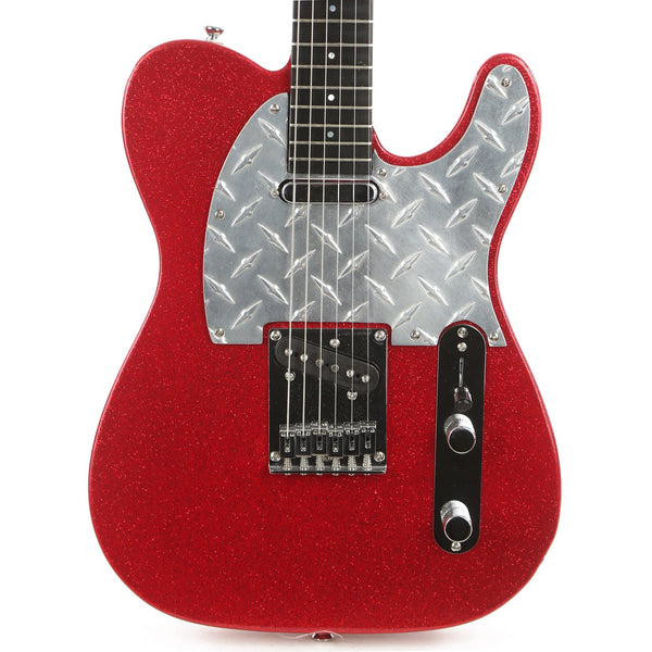 Modulus T-Style Guitar Red Sparkle | The Music Zoo