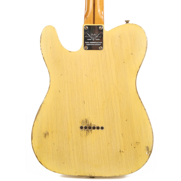 Fender Custom Shop 70th Anniversary Broadcaster Nocaster Blonde Relic Masterbuilt Carlos Lopez