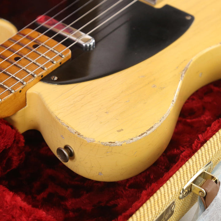 Fender Custom Shop 70th Anniversary Broadcaster Nocaster Blonde Relic Masterbuilt Carlos Lopez