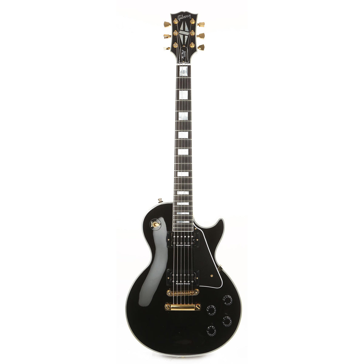 Gibson Custom Shop Les Paul Custom Ebony Gold Hardware 2011 — 2