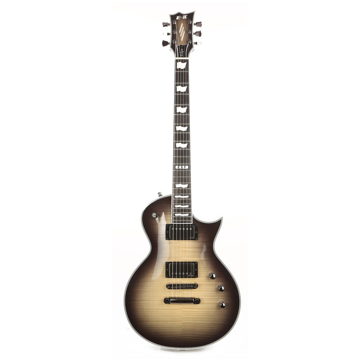 ESP E-II Eclipse Full Thickness Black Natural Burst — 2