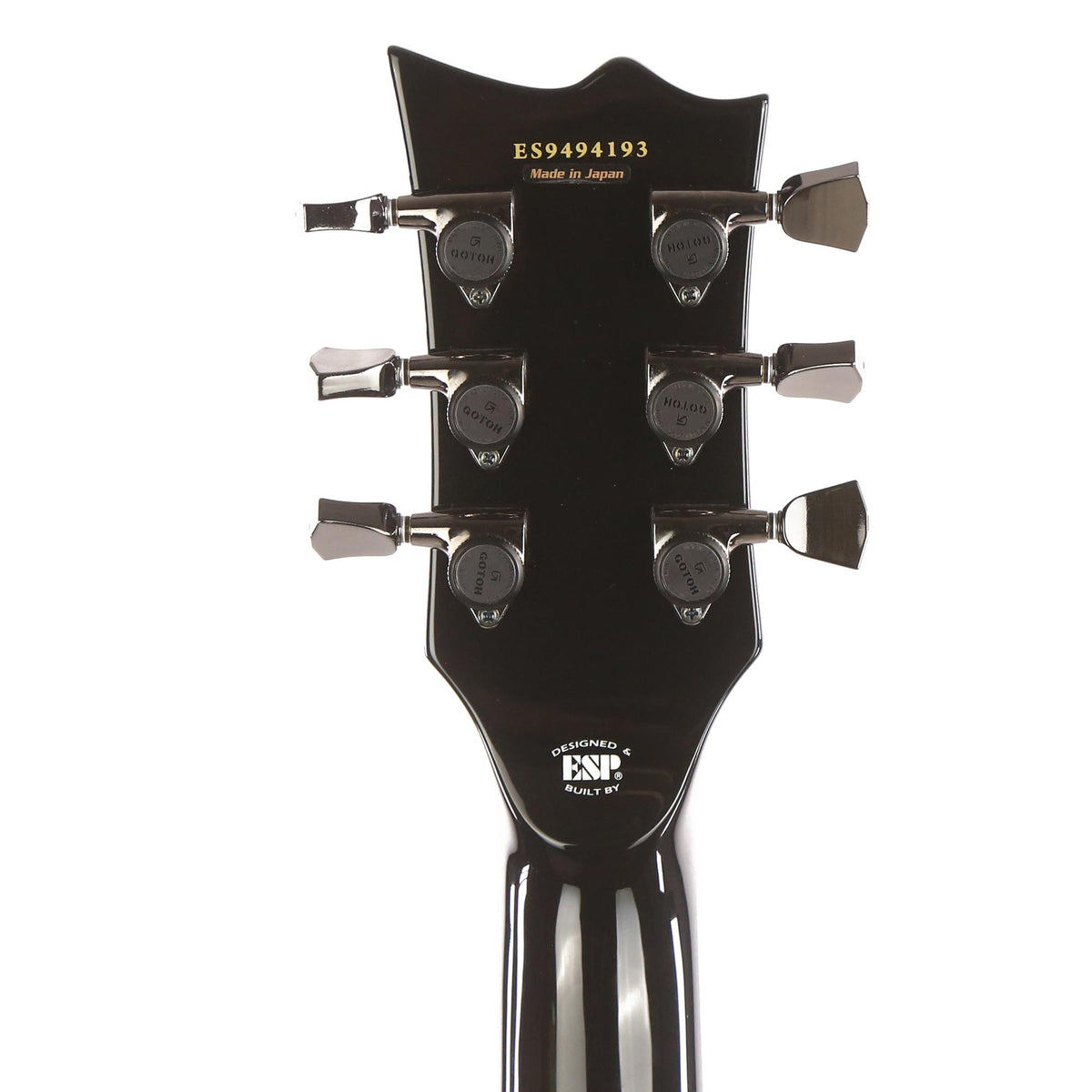 ESP E-II Eclipse Full Thickness Black Natural Burst — 5