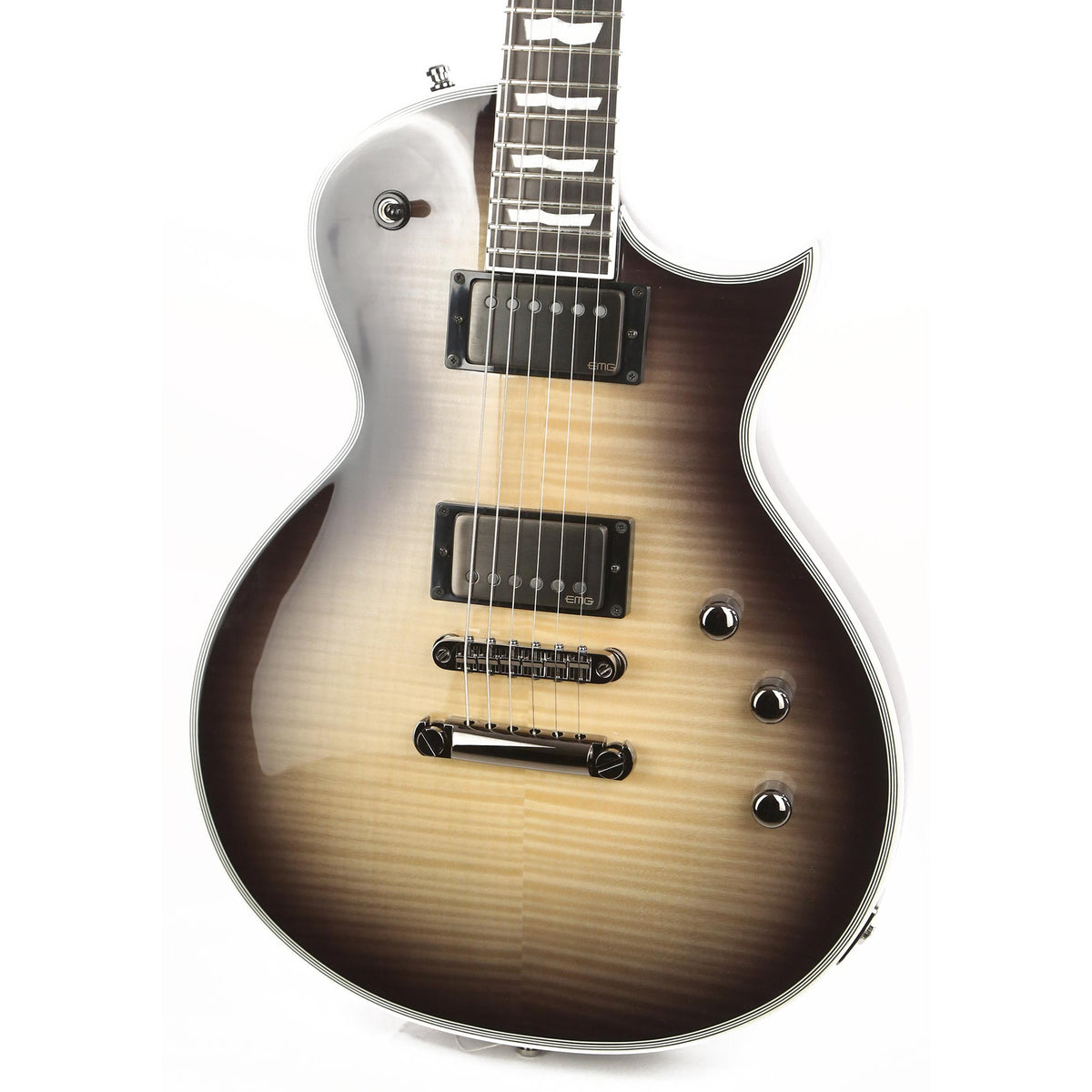 ESP E-II Eclipse Full Thickness Black Natural Burst — 6