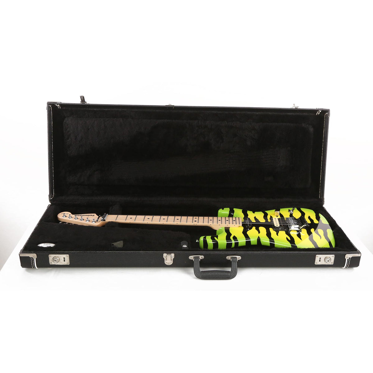 Performance Guitars Dan Lawrence Green Tiger Stripe Guitar — 7